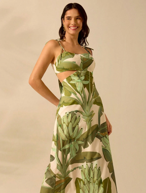 Vestido Flor de Seda