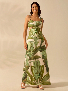 Vestido Flor de Seda